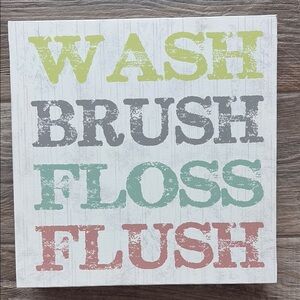 Colorful Bathroom Wall Art